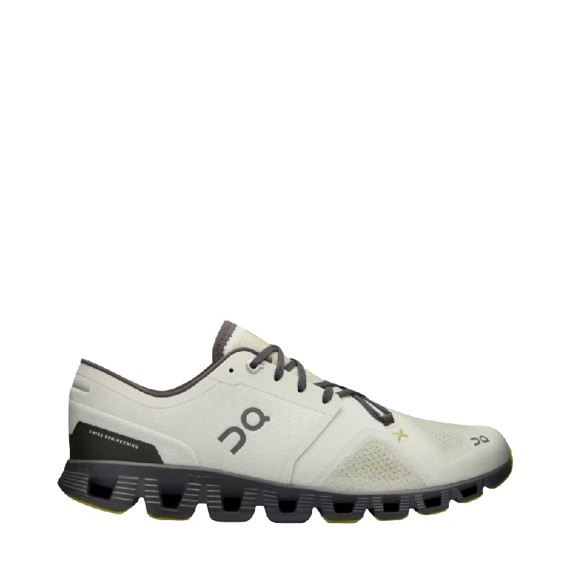 Sleek And Modern Shoes On Men's Cloud X3 Sneaker in Ice/Eclipse