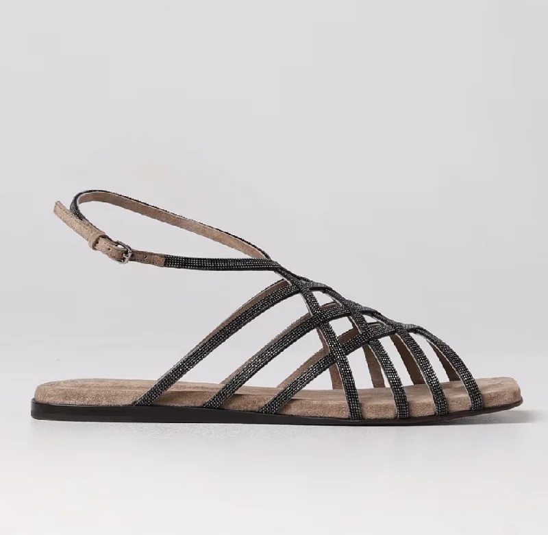 Men's Waterproof Boots Brunello Cucinelli Women's Sandals In New Ice