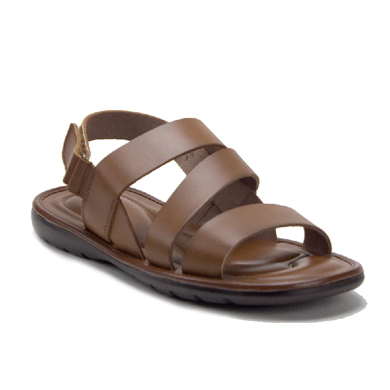 Men's Cushioned Shoes Men's 57621 Comfortable Leather Open Toe Strappy Gladiator Sling Back Sandals Men's Cushioned Shoes Men's 57621 Comfortable Leather Open Toe Strappy Gladiator Sling Back Sandals