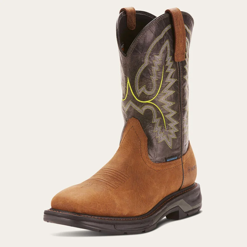 Men's Comfortable Boots Ariat Mens WorkHog XT Waterproof Work Boot Style 10024971