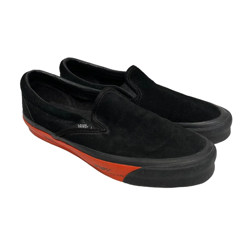 Men's Shock-Absorbing Shoes VANS/Low-Sneakers/US10.5/BLK/Suede/VN0A45JK20E