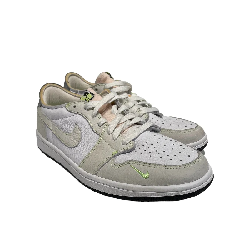 Men's Versatile Shoes NIKE/AIR JORDAN 1 LOW/Low-Sneakers/US10/WHT/DM7837-103