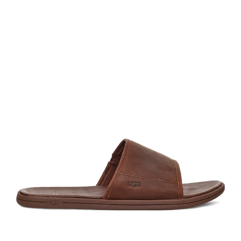Refresh Your Shoe Collection With Amazing Deals UGG Men's Seaside Slide in Luggage