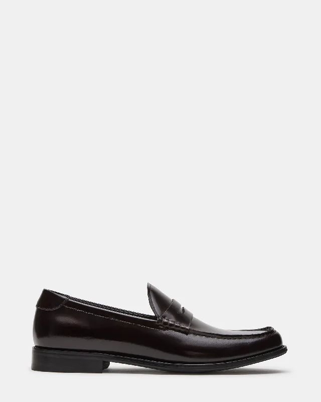 Men's Elegant Boots TOPIA BURGUNDY