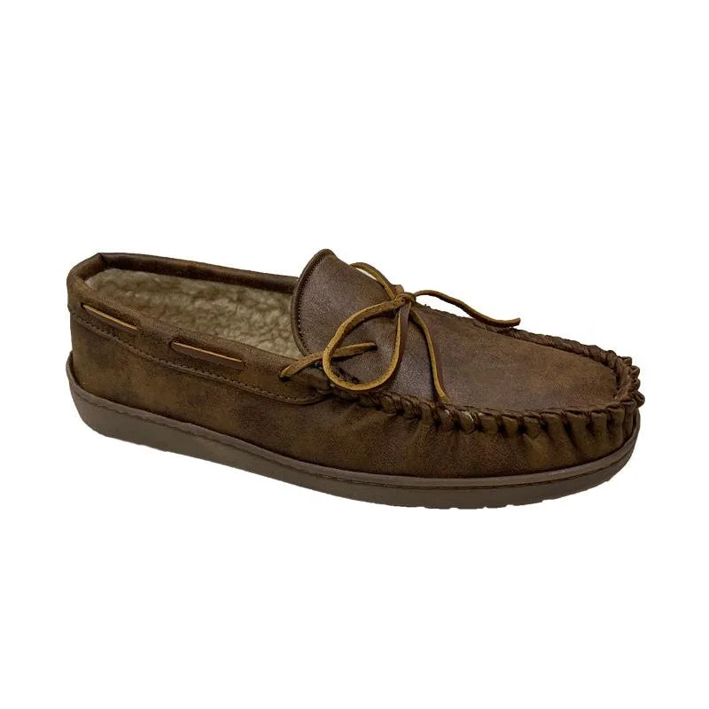 Men's Shock-Resistant Boots Men's Fabric Trey Trapper Brown Smooth