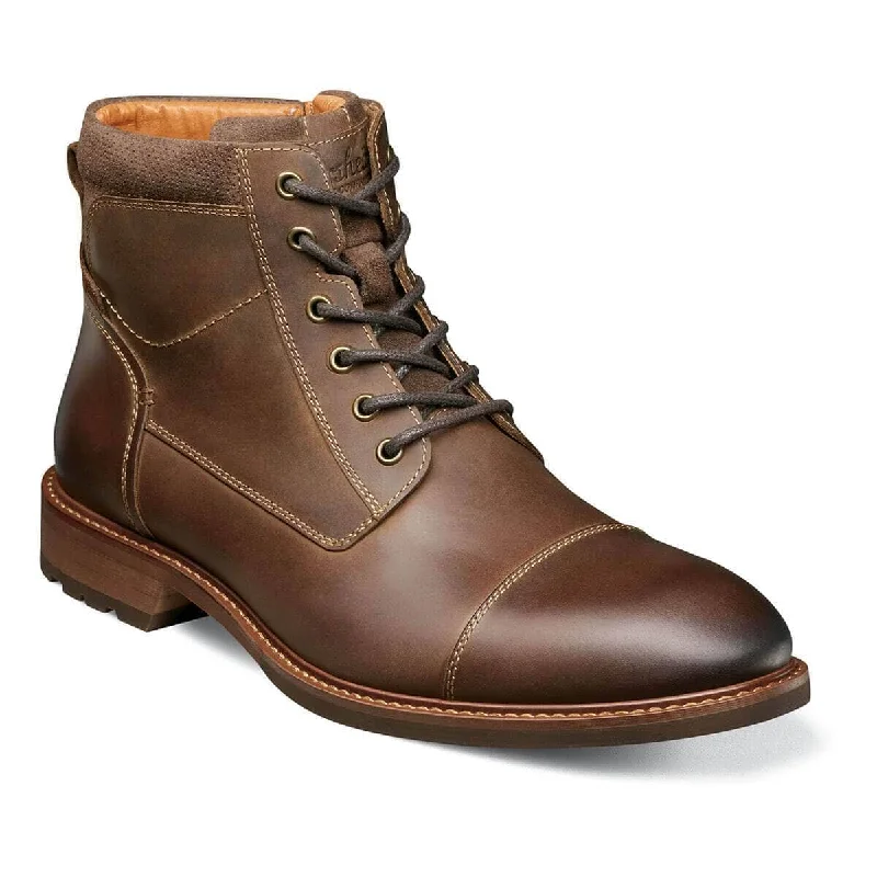Men's Flexible Shoes FLORSHEIM LODGE CAP TOE LACE BOOT
