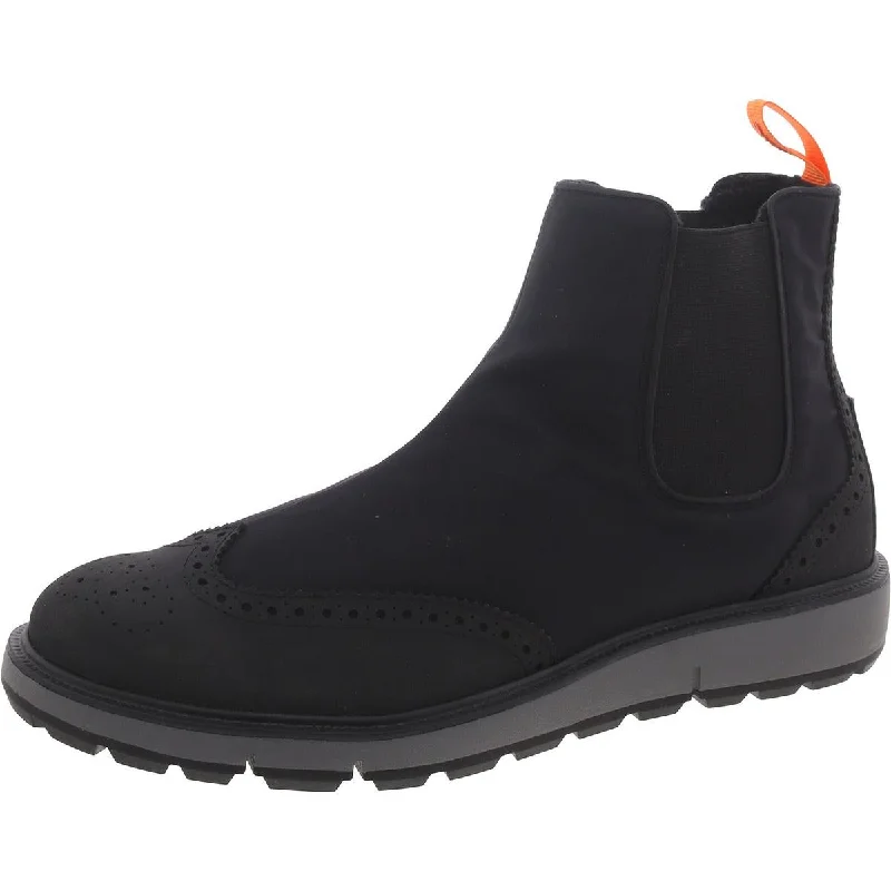 Men's All-Season Shoes Swims Mens Mixed Media Laceless Chelsea Boots