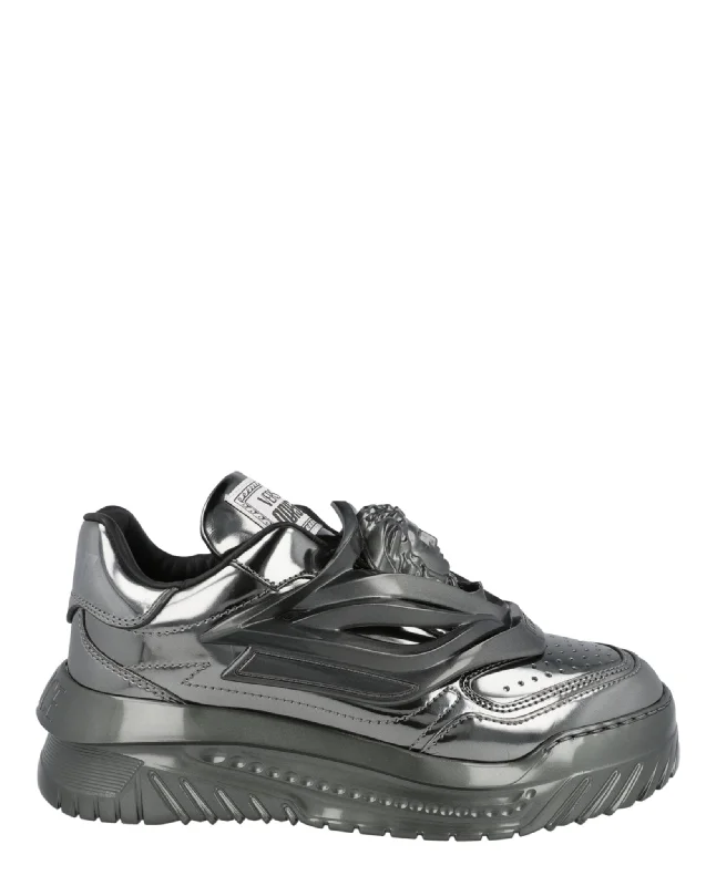 Clearance Sale On Men's Shoes Versace Mens Odissea Sneakers