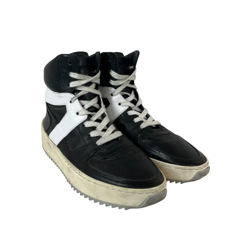 Men's Lightweight Boots FEAR OF GOD/Hi-Sneakers/EU 39/Leather/BLK/