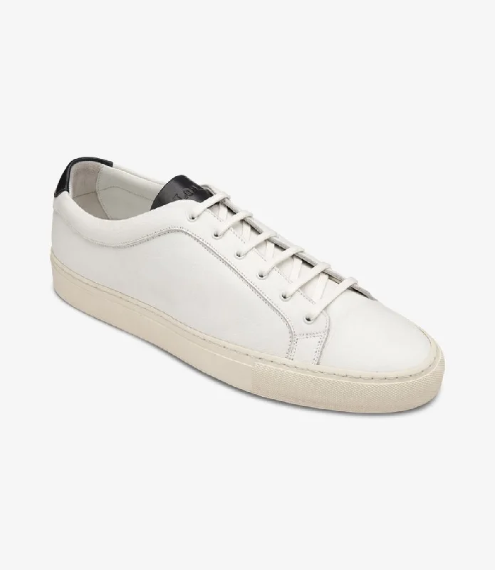Men's Fashionable Shoes LOAKE  Dash - Leather Sneakers -  White
