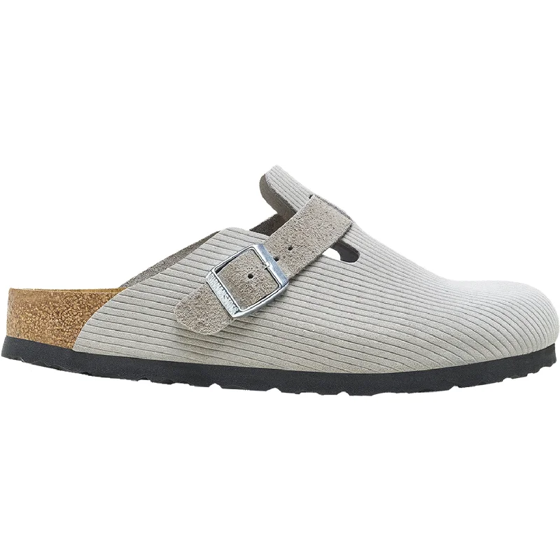 Best Price On Lightweight Shoes Unisex Birkenstock Boston Stone Coin Corduroy Embossed Suede Best Price On Lightweight Shoes Unisex Birkenstock Boston Stone Coin Corduroy Embossed Suede