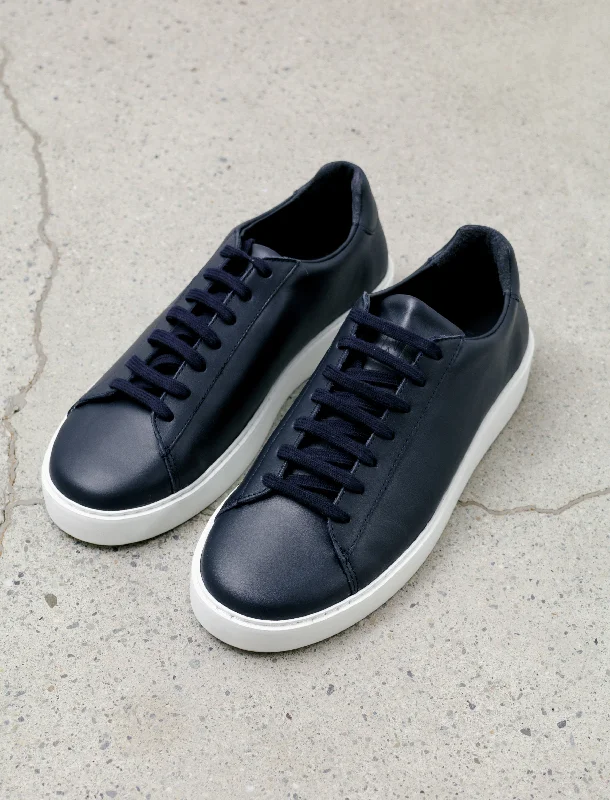 Men's Comfortable Shoes Court Sneaker Dark Navy