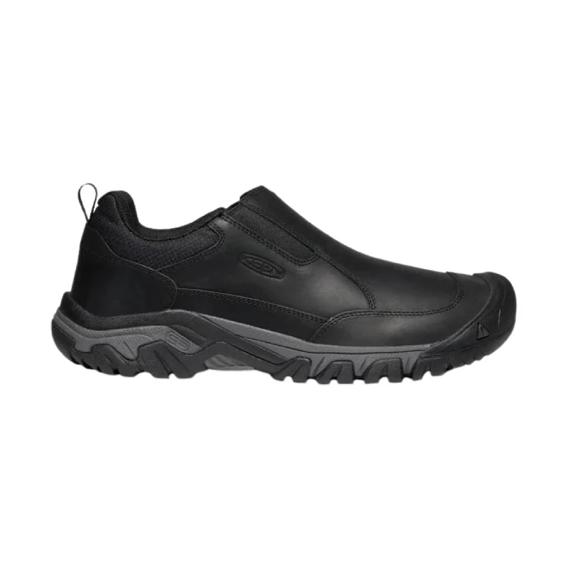 Men's Anti-Slip Shoes KEEN Men's Targhee III Slip-On - Black/Magnet - ONLINE STORE CREDIT/EXCHANGE ONLY Men's Anti-Slip Shoes KEEN Men's Targhee III Slip-On - Black/Magnet - ONLINE STORE CREDIT/EXCHANGE ONLY