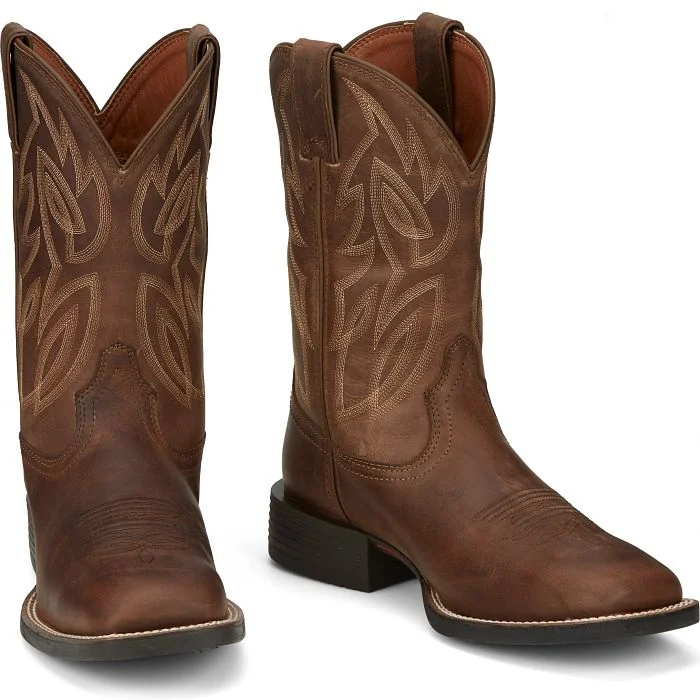 Men's Modern Shoes Justin Mens Canter Western Boots Style SE7510
