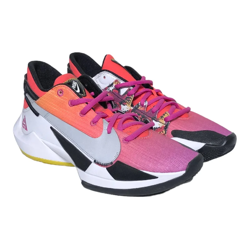 Men's Slip-Resistant Shoes NIKE/Low-Sneakers/US 9/PNK/Zoom Freak 2 Bright Crimson