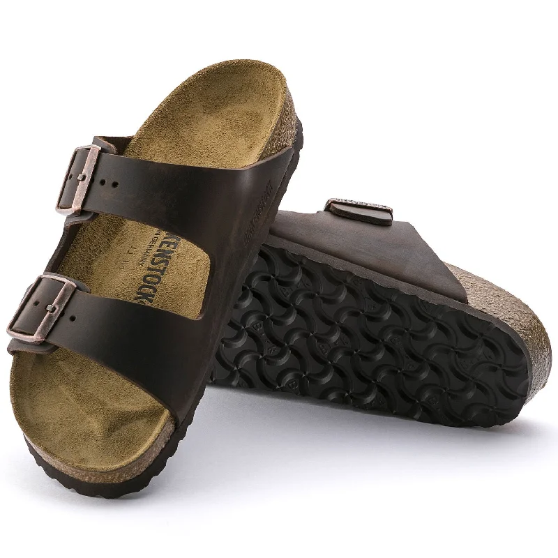 Men's All-Season Boots Birkenstock - Arizona Oiled Leather Habana 0052531