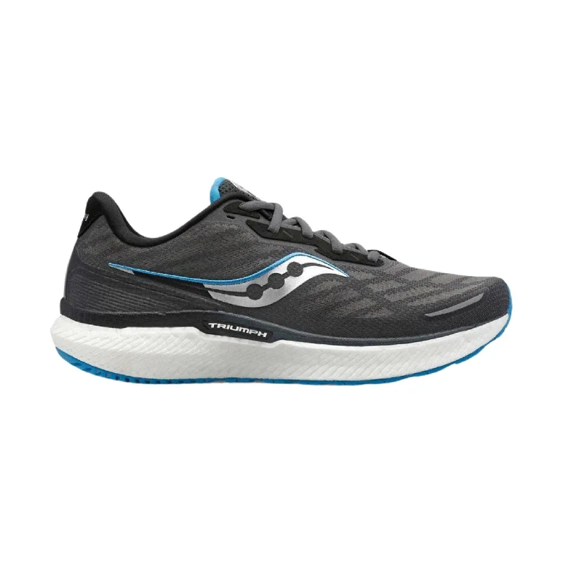 Men's Casual Shoes Saucony Men's Triumph 19 Shoes - Shadow/Topaz - ONLINE STORE CREDIT/EXCHANGE ONLY