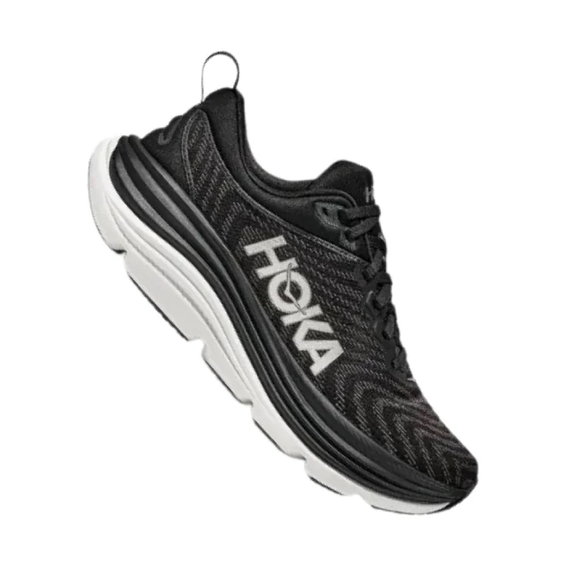 Men's Sporty Boots HOKA Men's Gaviota 5 - Black/White