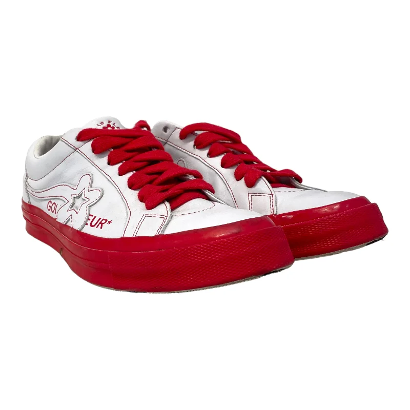 Men's Lightweight Boots GOLF LE FLEUR/Low-Sneakers/US 9.5/WHT/ONE STAR OX COLOR BLOCK RED Men's Lightweight Boots GOLF LE FLEUR/Low-Sneakers/US 9.5/WHT/ONE STAR OX COLOR BLOCK RED