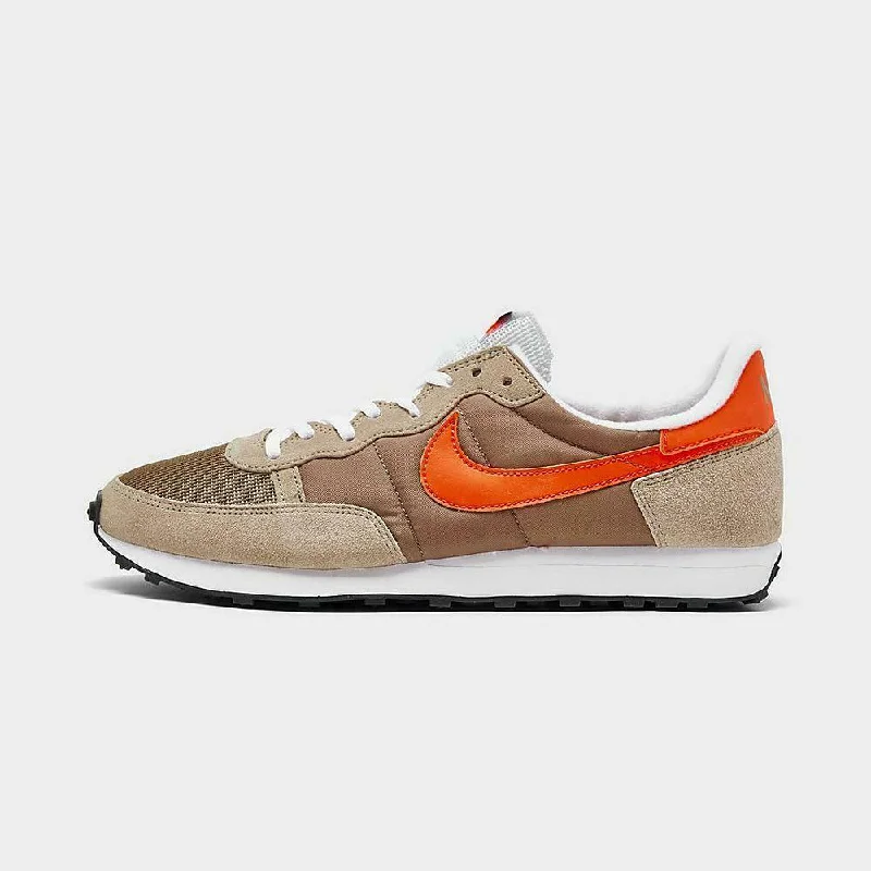 Men's Anti-Slip Boots Challenger OG Sneaker (Driftwood + Orange + Hemp White)