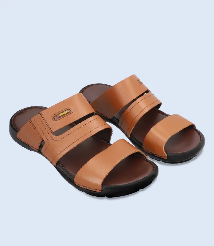 Men's Fashionable Shoes BM5827-TAN-Men Slipper