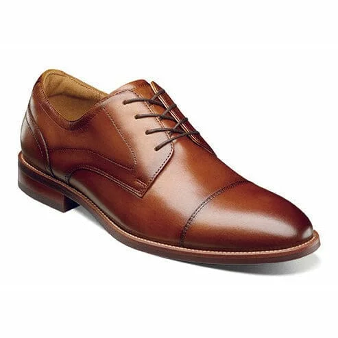 Men's Trendy Boots FLORSHEIM RUCCI CAP TOE OXFORD MEDIUM AND WIDE