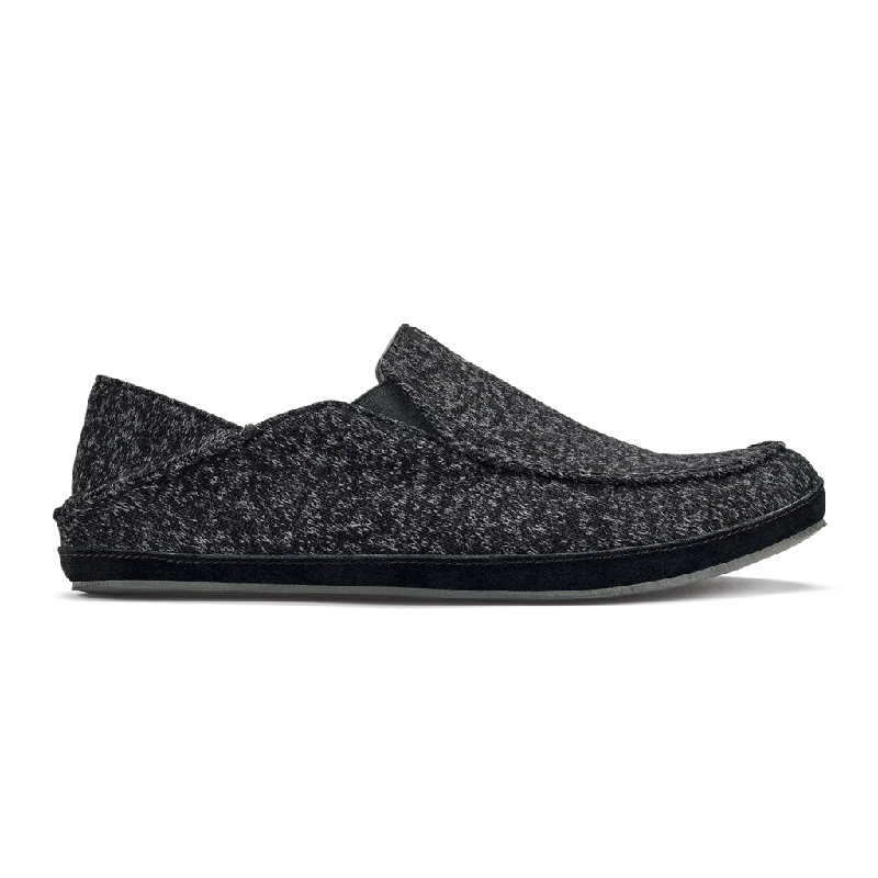 Sleek And Modern Shoes Olukai Moloa Hulu Slipper Black Men's