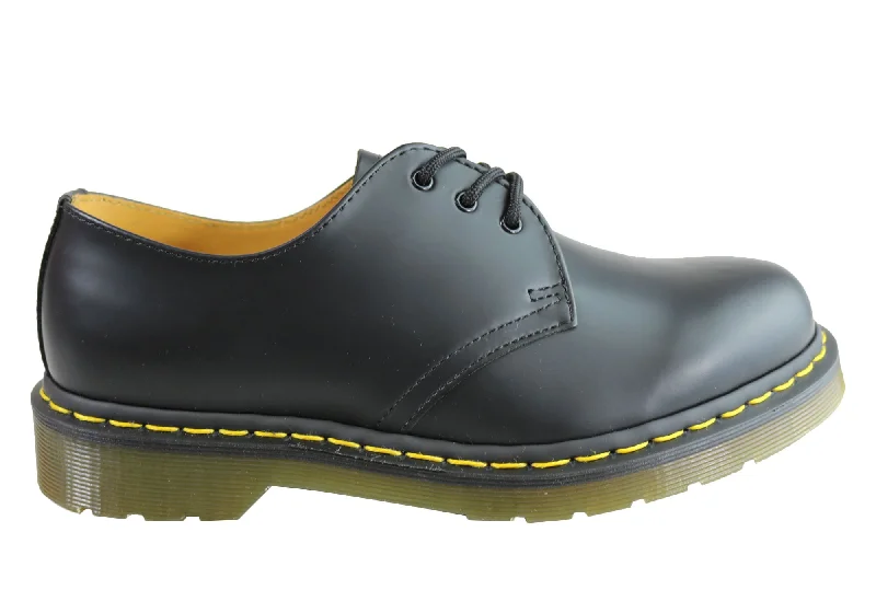 Men's Soft Shoes Dr Martens 1461 Classic Black Smooth Lace Up Comfortable Unisex Shoes Men's Soft Shoes Dr Martens 1461 Classic Black Smooth Lace Up Comfortable Unisex Shoes