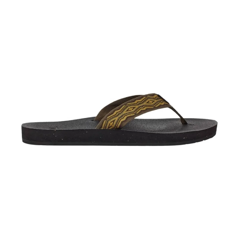 Men's Versatile Shoes Teva Men's Reflip Flip Flop - Quincy Dark Olive