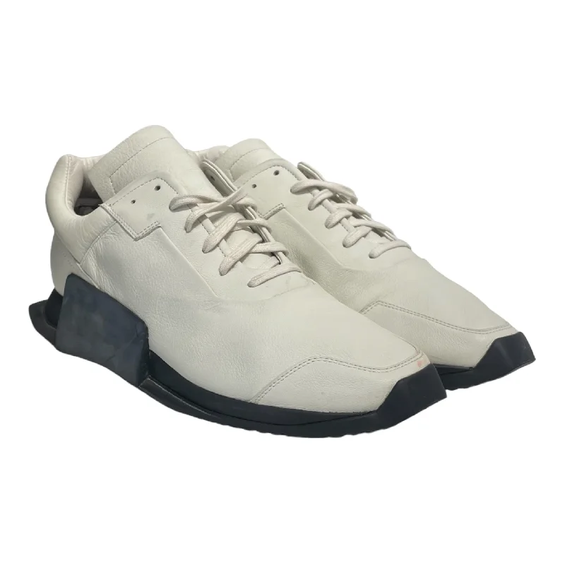 Men's Minimalist Shoes Rick Owens/adidas/Low-Sneakers/US 12/Leather/CRM/