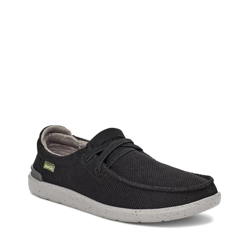 Men's Classic Shoes Men's Shoes Sanuk SHAKA LITE 2 SL MESH Casual Slip On Loafers 1152136 BLACK Men's Classic Shoes Men's Shoes Sanuk SHAKA LITE 2 SL MESH Casual Slip On Loafers 1152136 BLACK