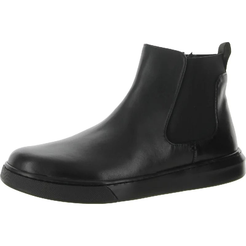 Men's High-Quality Boots Kenneth Cole New York Mens Liam Leather Pull On Chelsea Boots Men's High-Quality Boots Kenneth Cole New York Mens Liam Leather Pull On Chelsea Boots