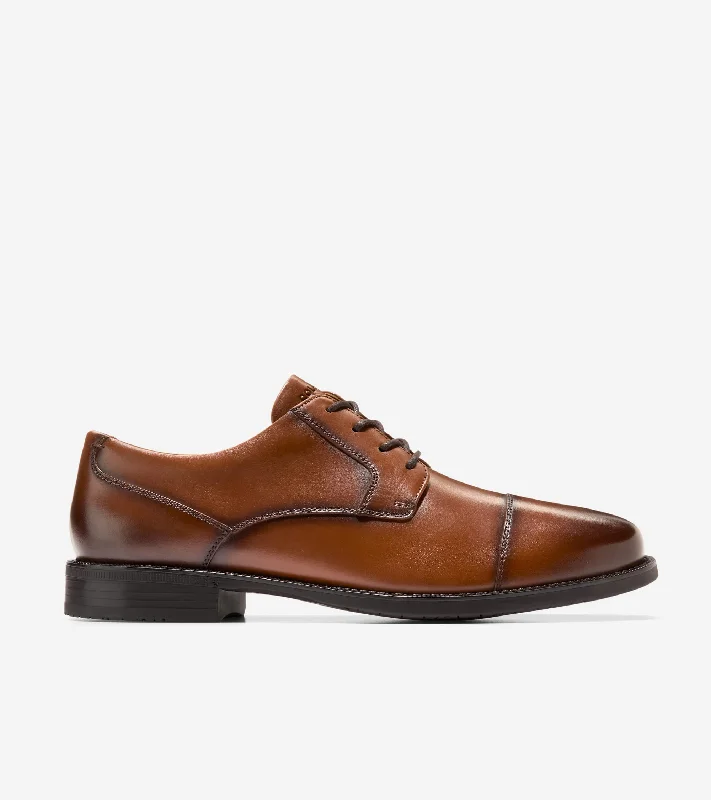 Men's Shock-Resistant Boots Men's Bedford Cap-Toe Oxford