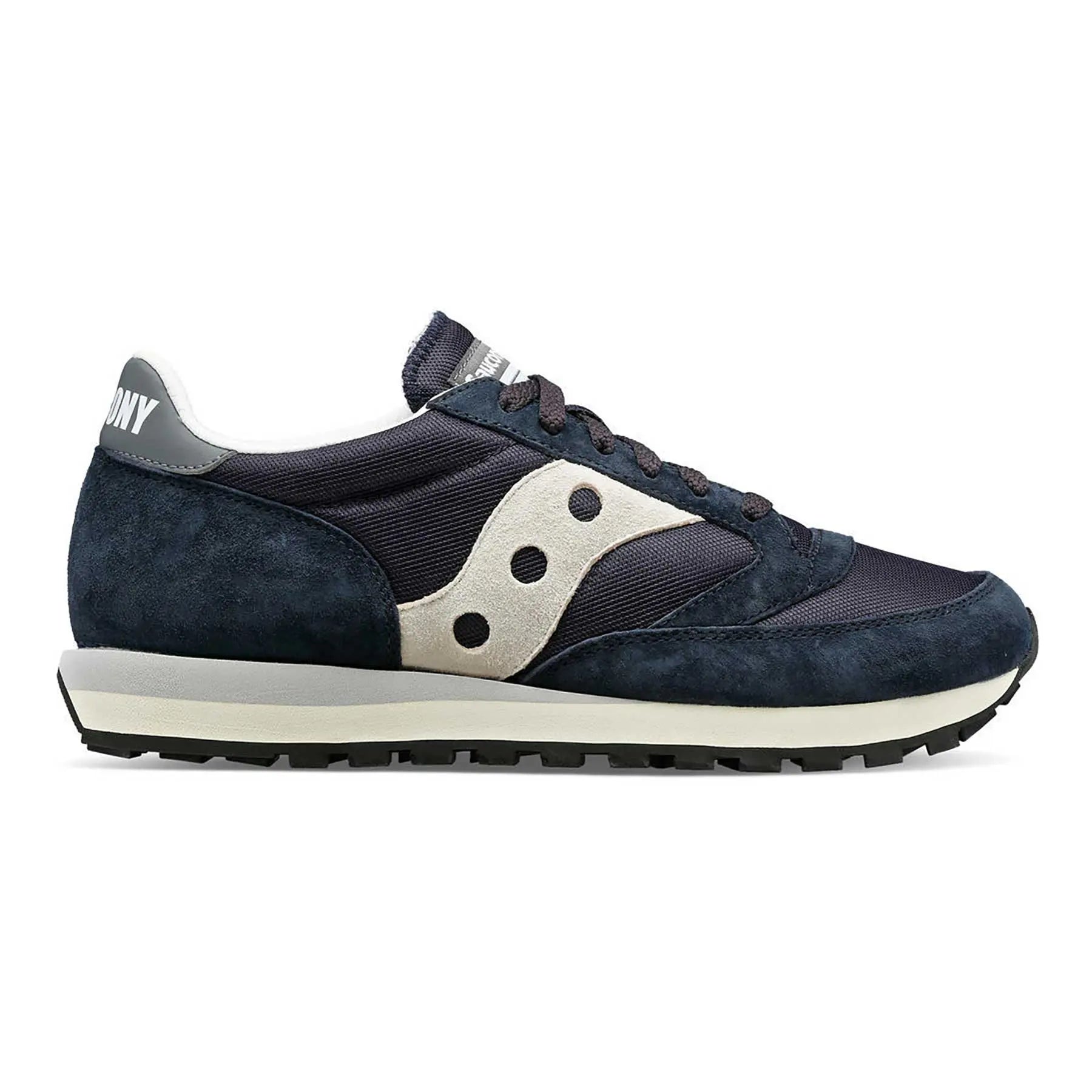 Men's Sporty Shoes Jazz 81 Sneaker (Navy + Gray)