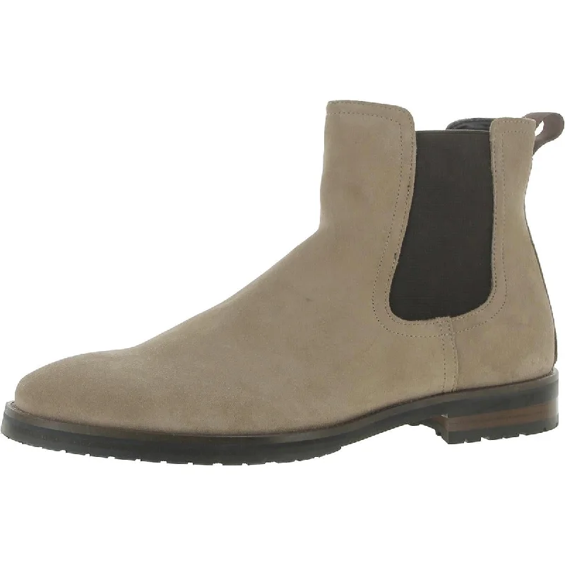 Men's Durable Boots Sverne Mens Suede Ankle Chelsea Boots