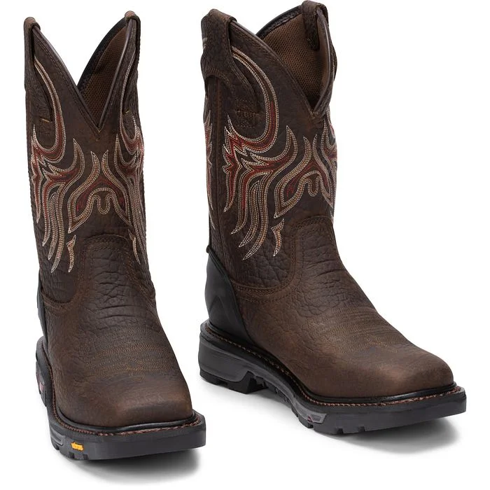 Men's Elegant Boots JUSTIN MENS DRISCOLL 11" WORK BOOT WK2110