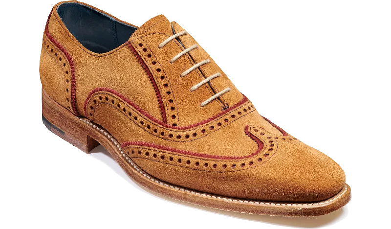 Men's Sporty Shoes Spencer - Terra / Burgundy Suede