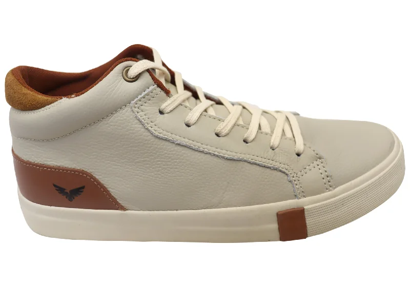 Men's Durable Shoes Eagle Fly Niko Mens Comfortable Lace Up Casual Boots Made In Brazil
