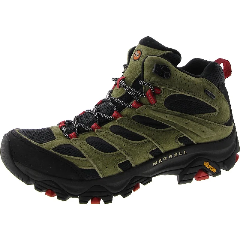Men's Classic Boots Merrell Mens Round toe Lace up Work & Safety Boots