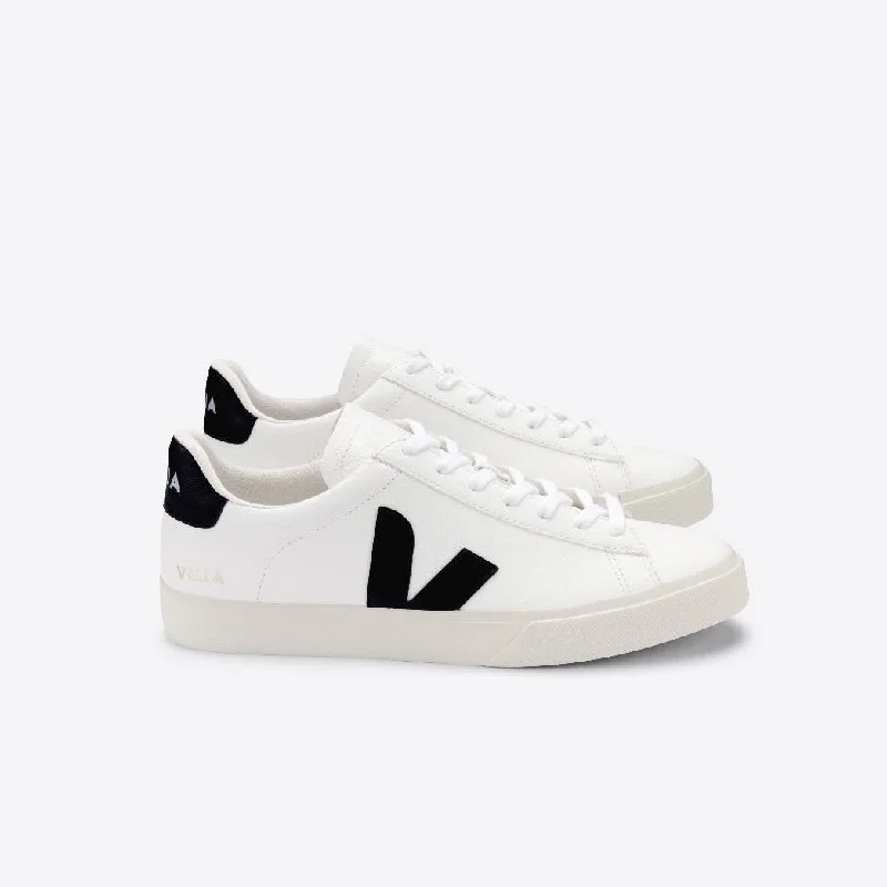 Men's Fashionable Shoes Campo Chromefree Sneaker (White + Black)