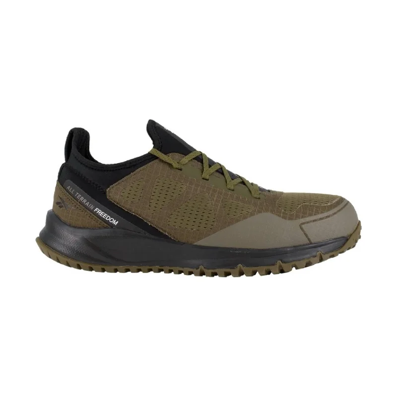 Men's Handcrafted Shoes Reebok Work Men's All Terrain Work Shoe Steel Toe - Sage/Black Men's Handcrafted Shoes Reebok Work Men's All Terrain Work Shoe Steel Toe - Sage/Black