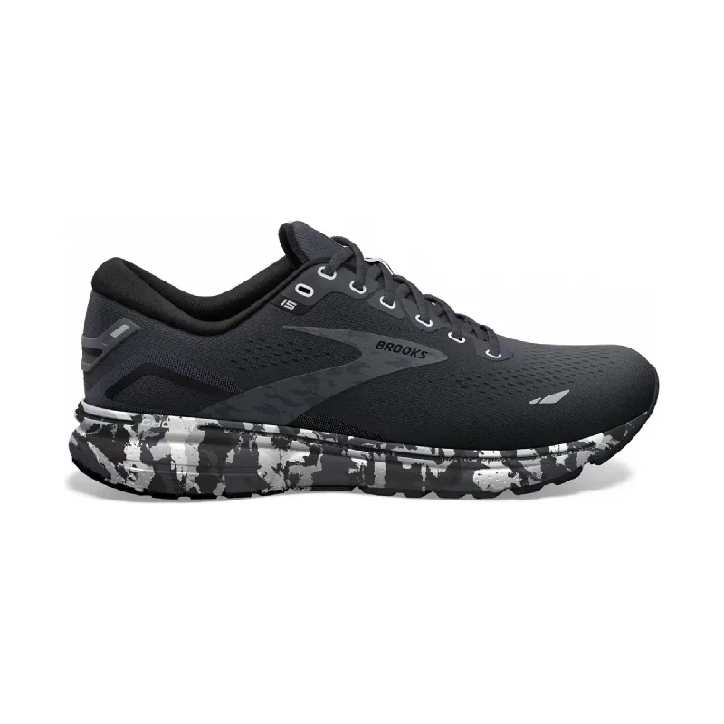 Stylish Shoes For Men Brooks Men's Ghost 15 Road Running Shoes - Ebony/Black/Oyster - ONLINE STORE CREDIT/EXCHANGE ONLY Stylish Shoes For Men Brooks Men's Ghost 15 Road Running Shoes - Ebony/Black/Oyster - ONLINE STORE CREDIT/EXCHANGE ONLY