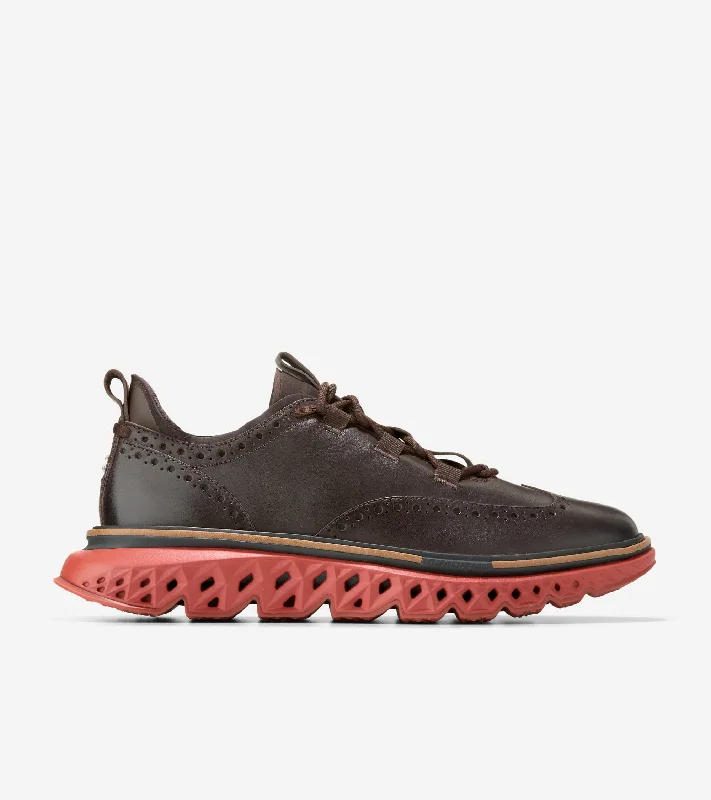 Men's Ultra-Light Boots Men's 5.ZERØGRAND Wingtip Oxford