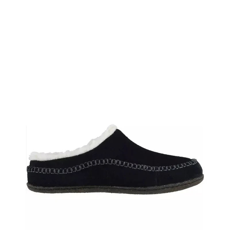 Special Holiday Sale On Premium Shoes Men's Shoes Sorel FALCON RIDGE II Suede Slippers 1869741010 BLACK / DARK STONE Special Holiday Sale On Premium Shoes Men's Shoes Sorel FALCON RIDGE II Suede Slippers 1869741010 BLACK / DARK STONE