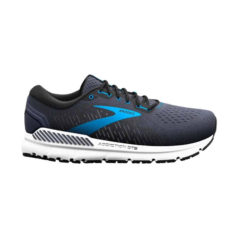 Men's Elegant Shoes Brooks Men's Addiction GTS 15 Running Shoes - India Ink/Black/Blue Men's Elegant Shoes Brooks Men's Addiction GTS 15 Running Shoes - India Ink/Black/Blue