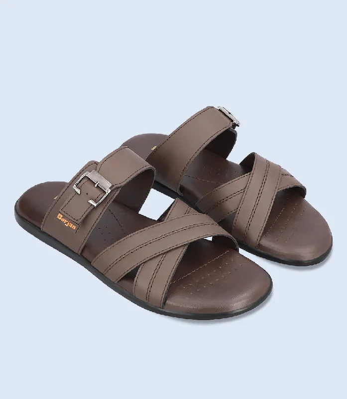 Men's High-Quality Shoes BM6258-ESPRESSO-Men Slipper