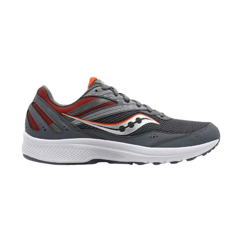 Men's Cozy Boots Saucony Men's Cohesion 15 Running Shoes - Shadow/Poppy