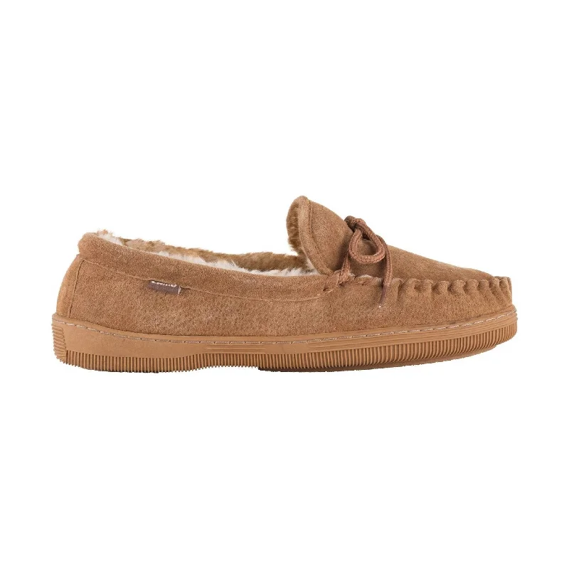 Sleek And Modern Shoes Lamo Men's Moccasin Slipper - Chestnut - ONLINE STORE CREDIT/EXCHANGE ONLY Sleek And Modern Shoes Lamo Men's Moccasin Slipper - Chestnut - ONLINE STORE CREDIT/EXCHANGE ONLY