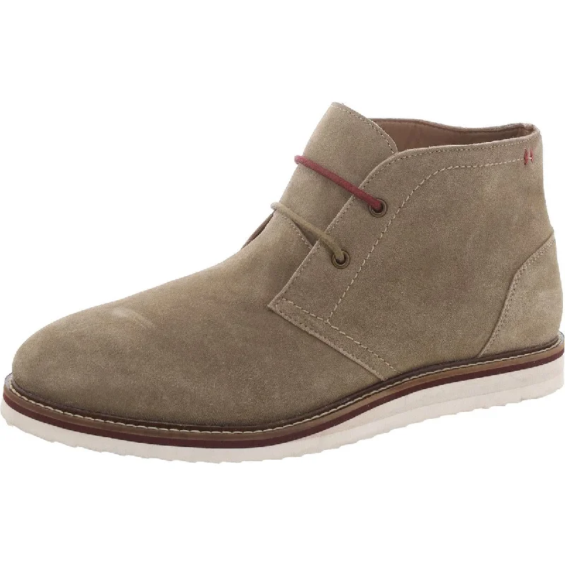 Men's Temperature-Regulating Boots Thomas & Vine Mens Leather Chukka Boots