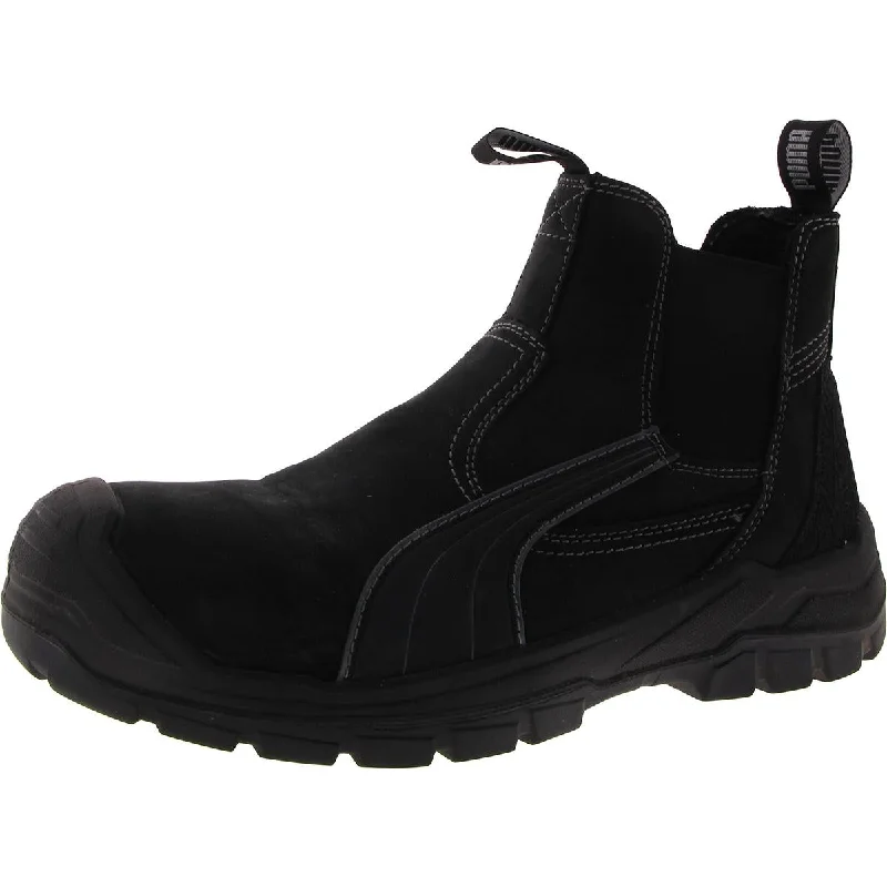 Men's Breathable Shoes Puma Mens Tanami Leather Slip-Resistant Work & Safety Boots